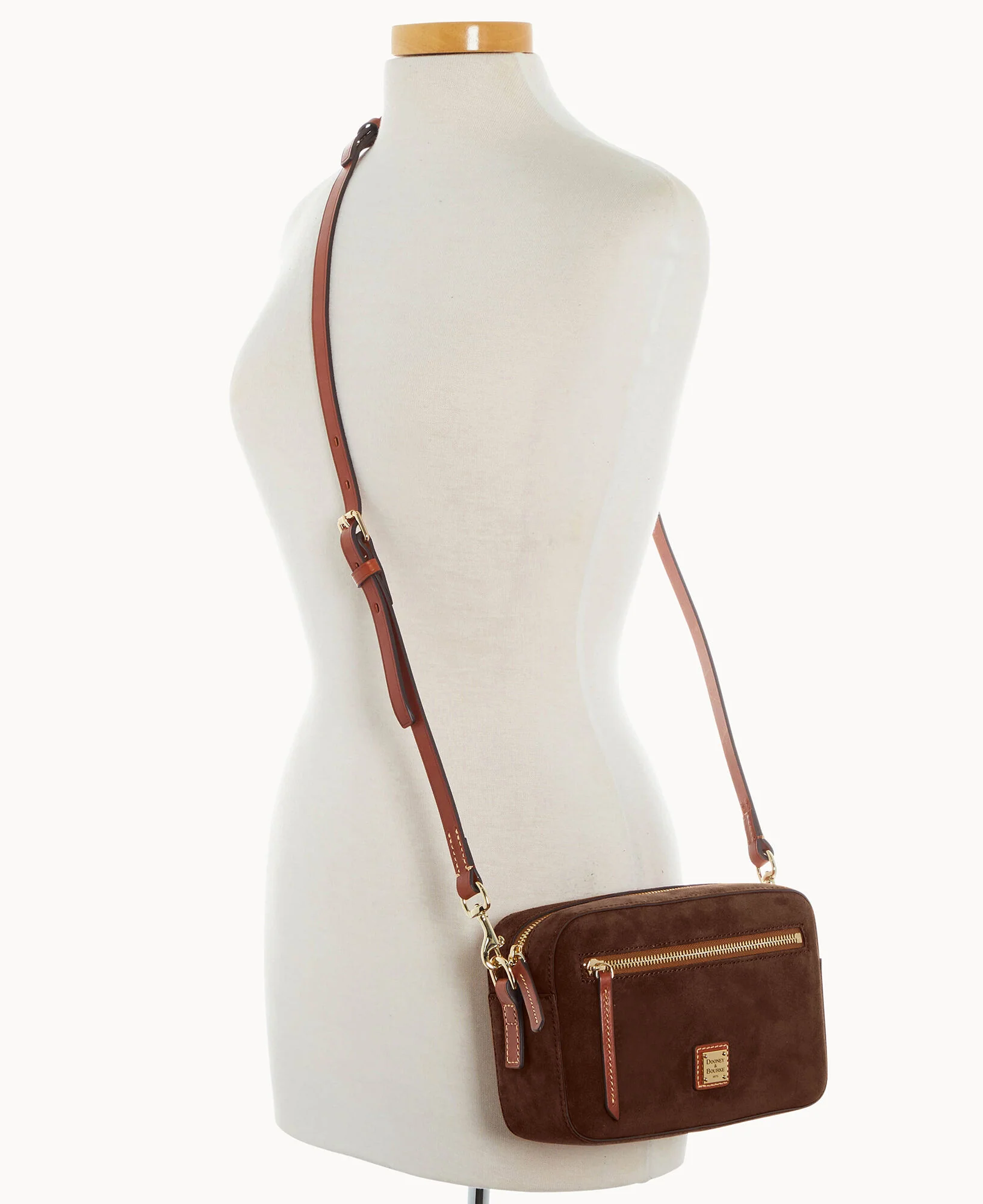 Suede Camera Zip Crossbody - Image 22
