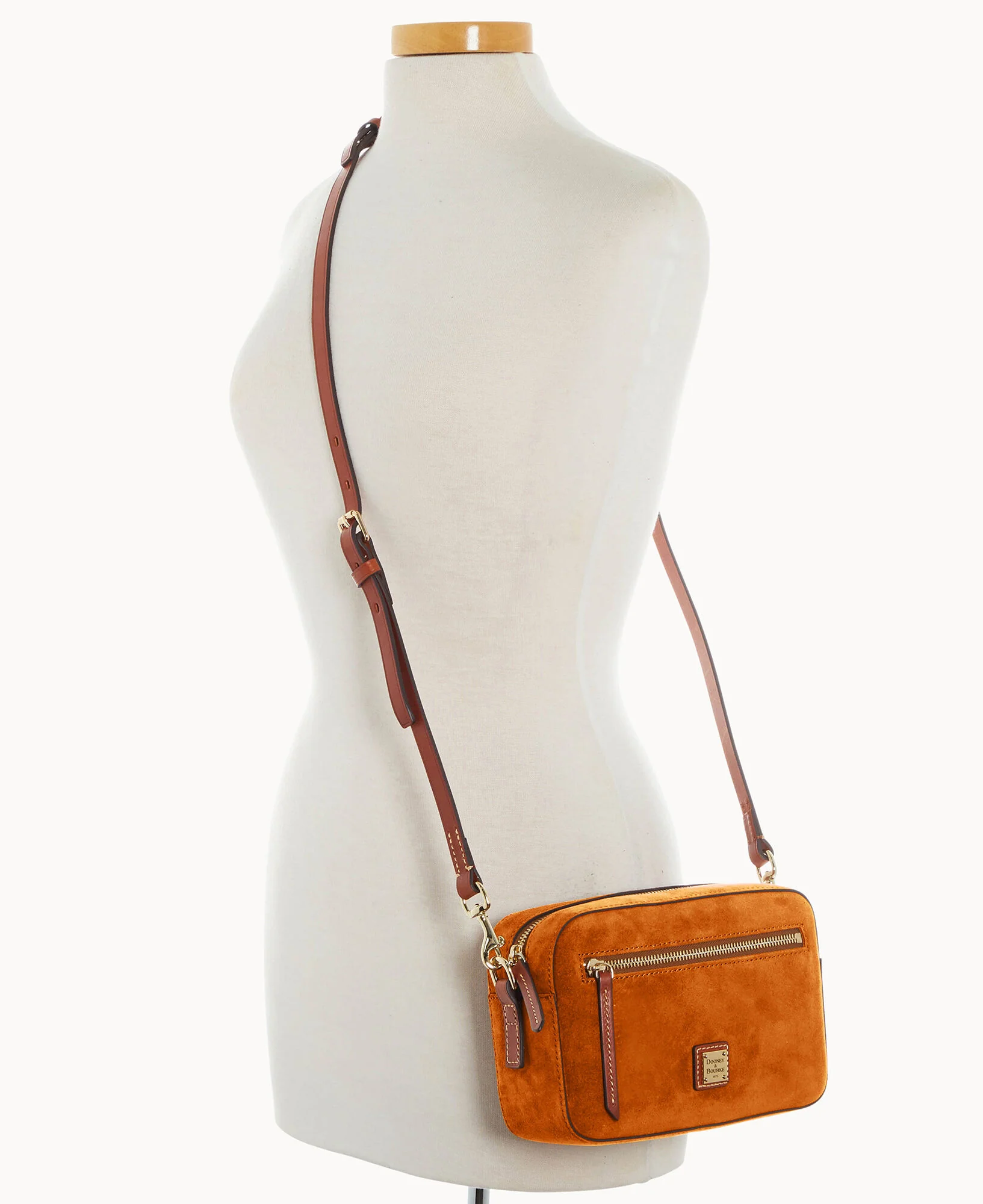 Suede Camera Zip Crossbody - Image 26