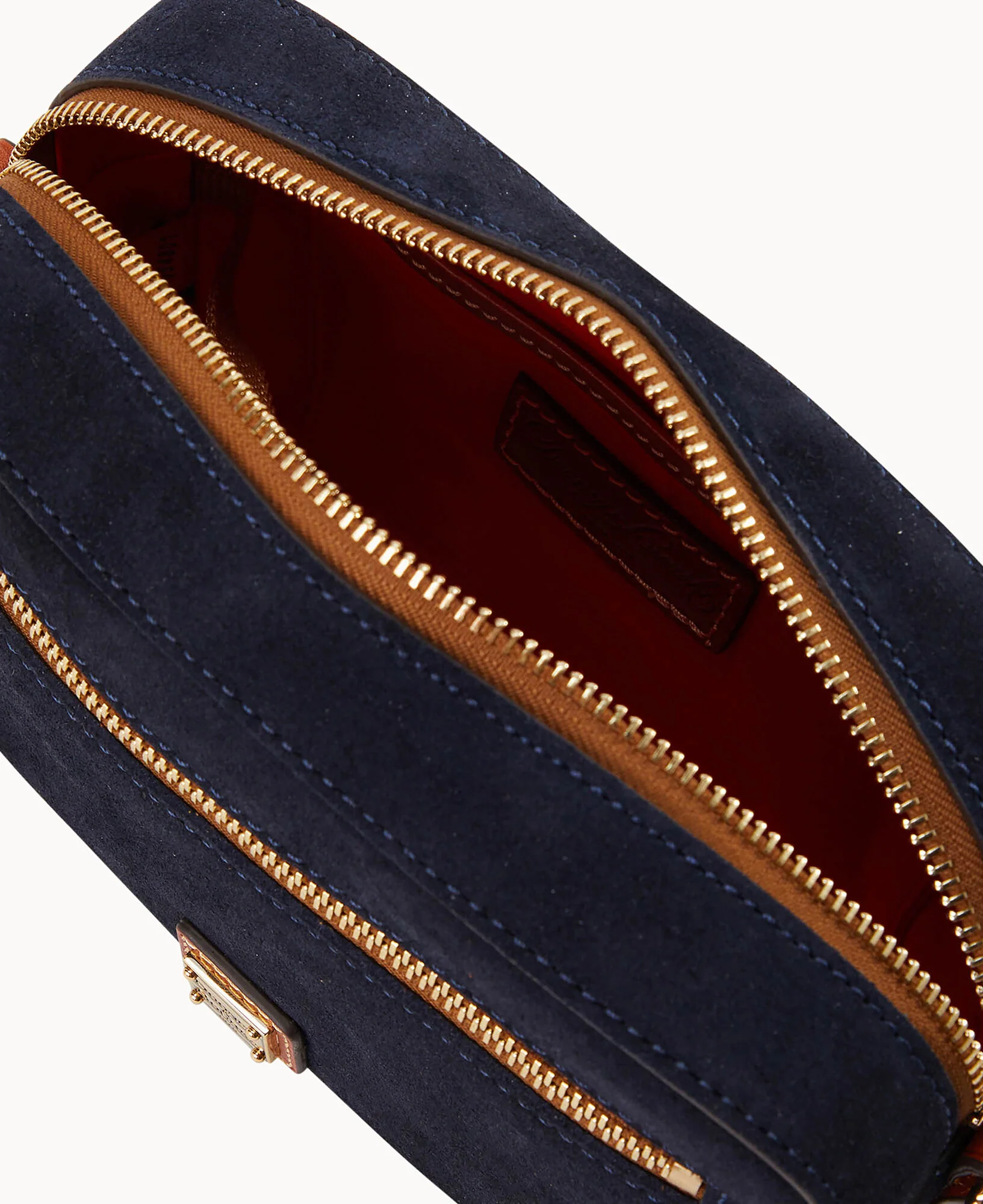 Suede Camera Zip Crossbody - Image 7