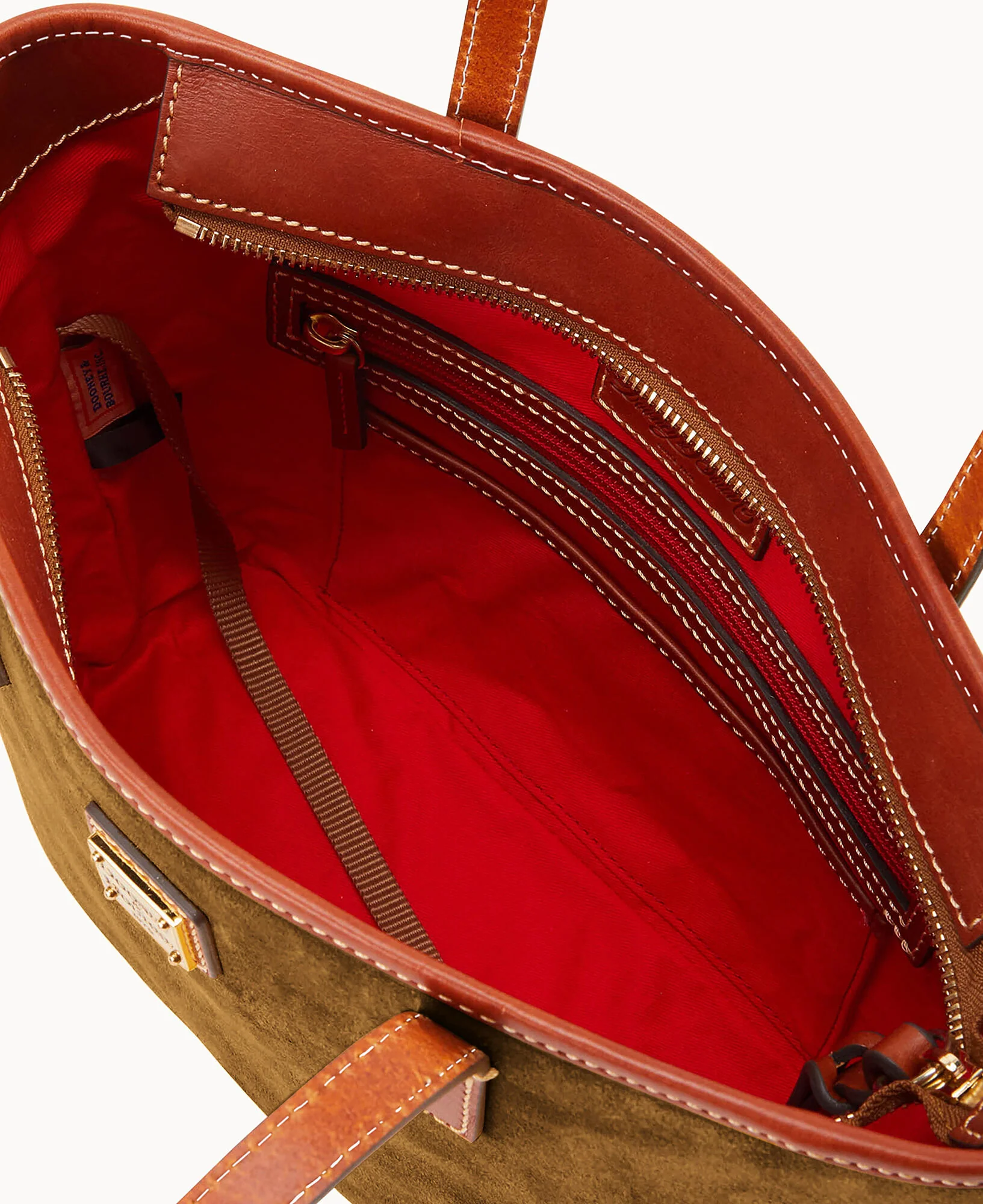 Suede Small Charleston Shopper - Image 12