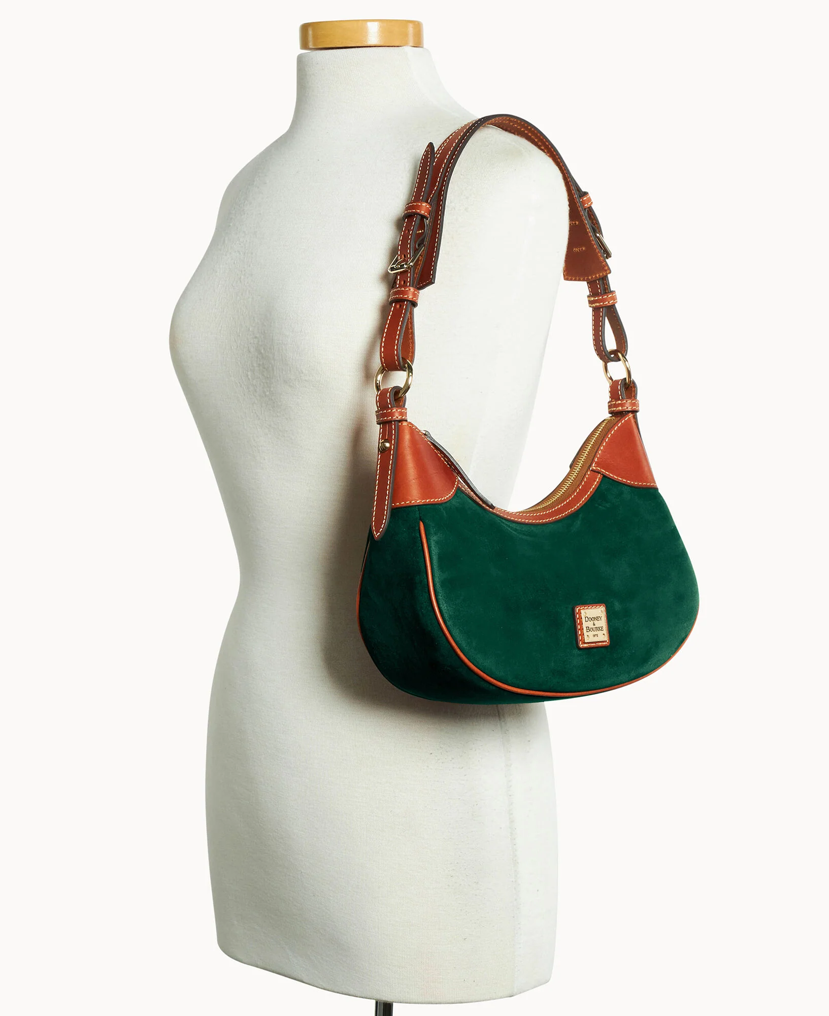 Suede Small Hobo - Image 12