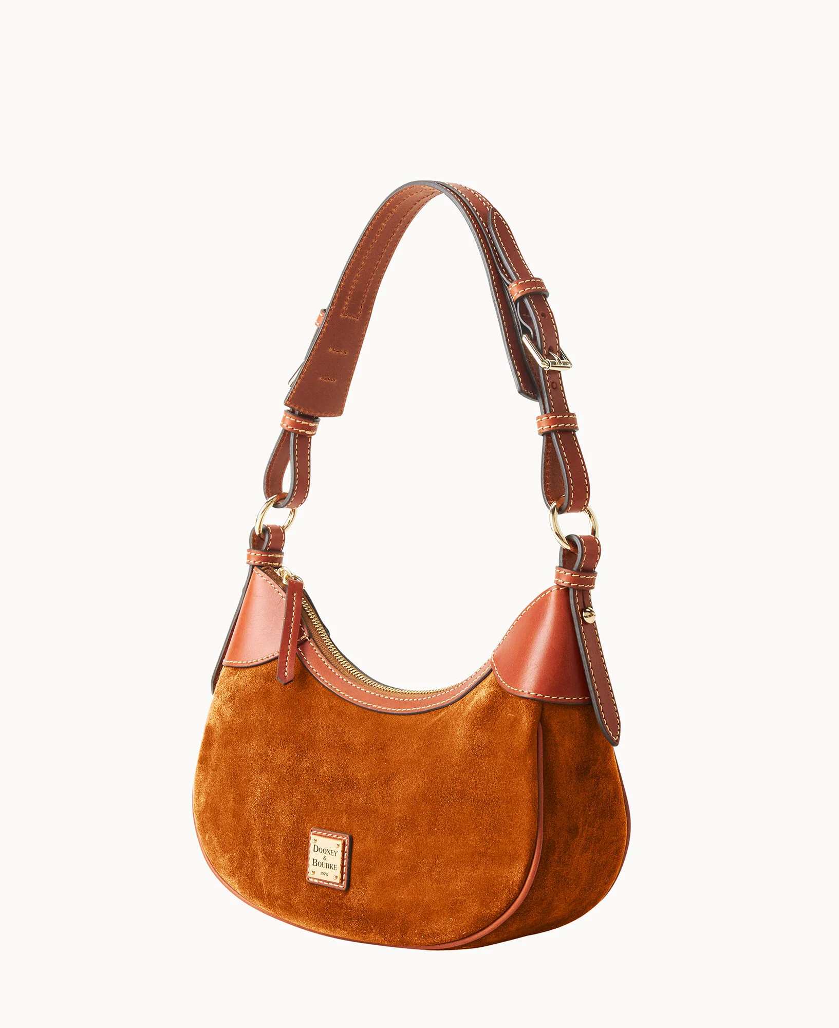 Suede Small Hobo - Image 17