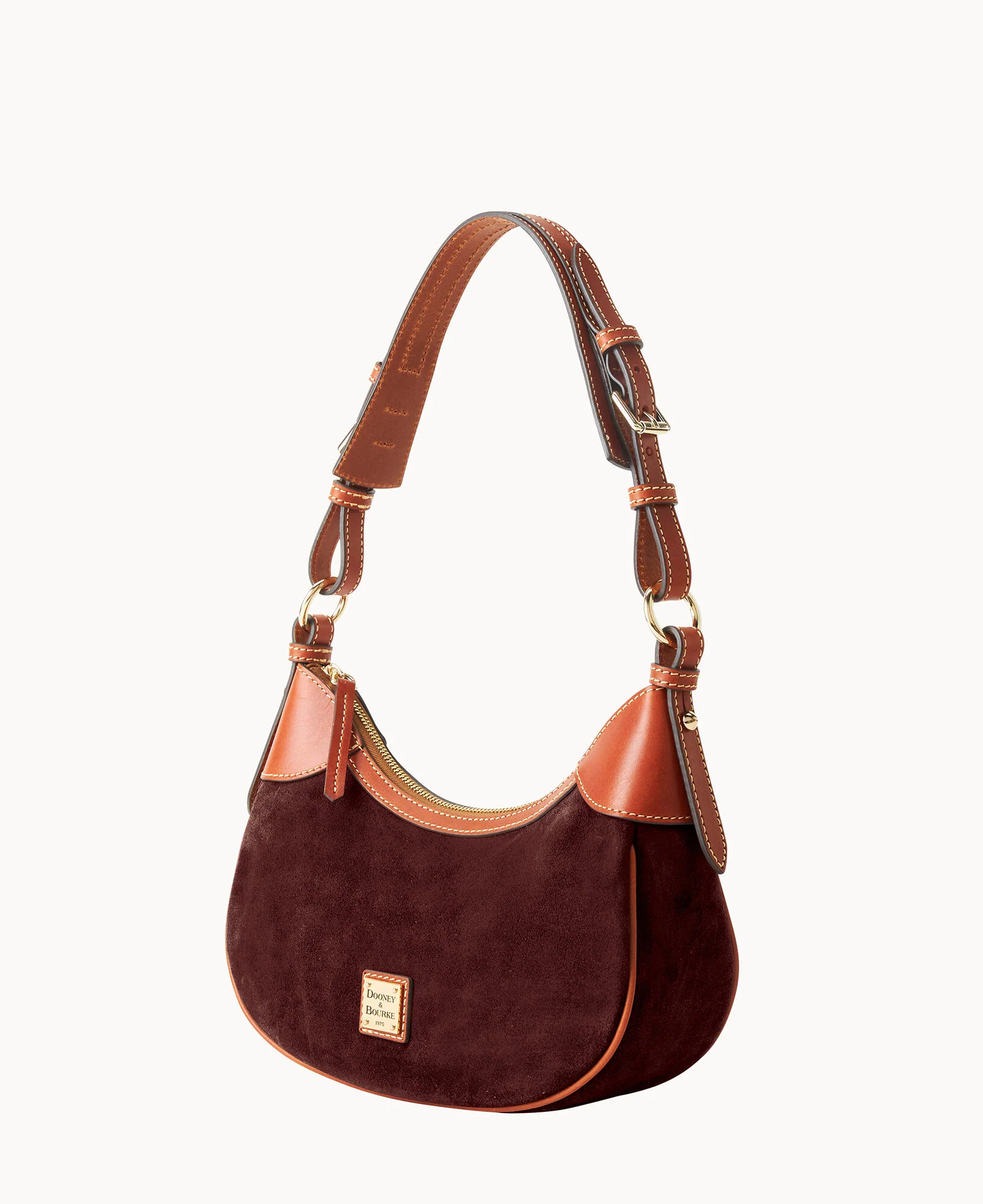 Suede Small Hobo - Image 20