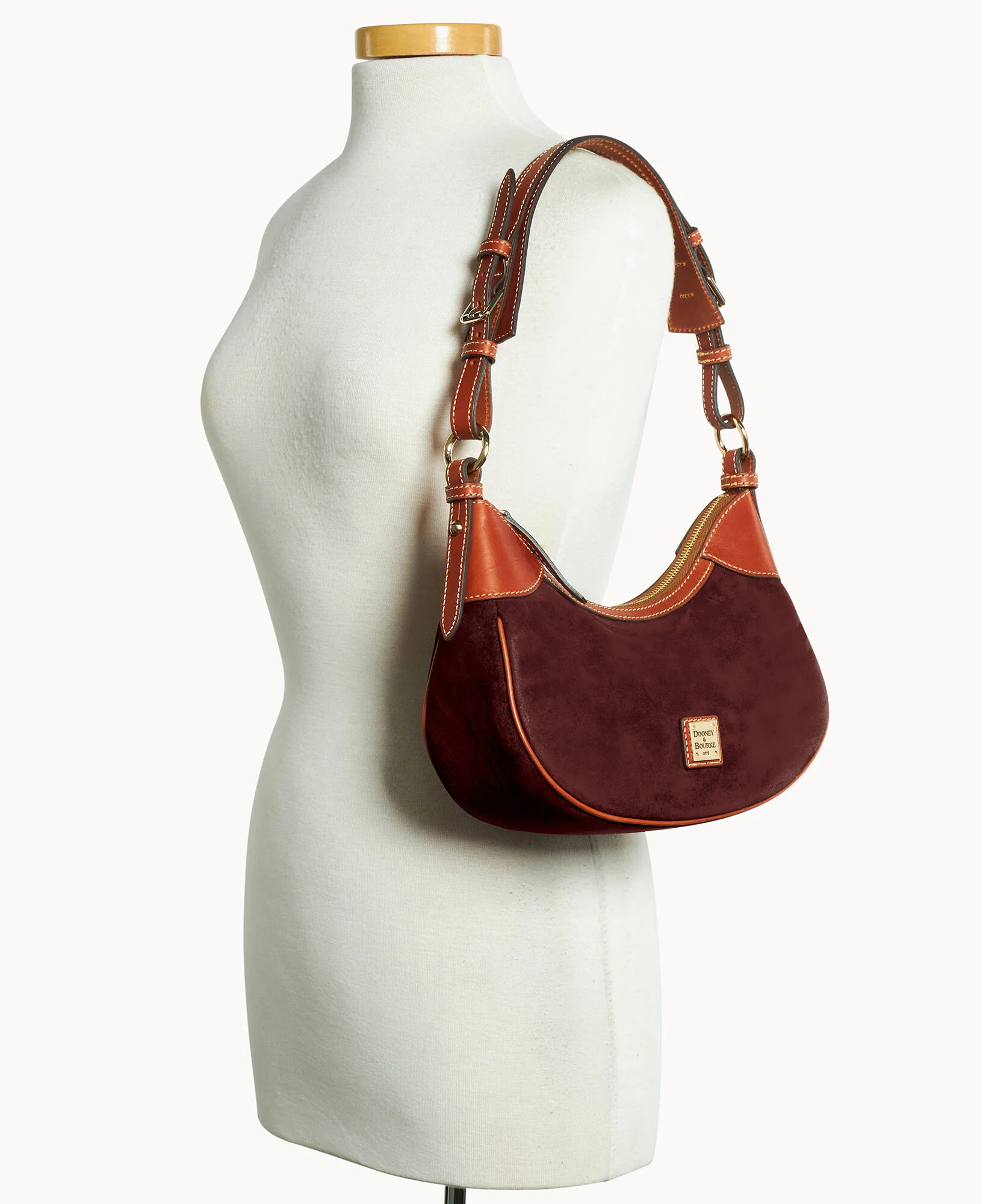 Suede Small Hobo - Image 22