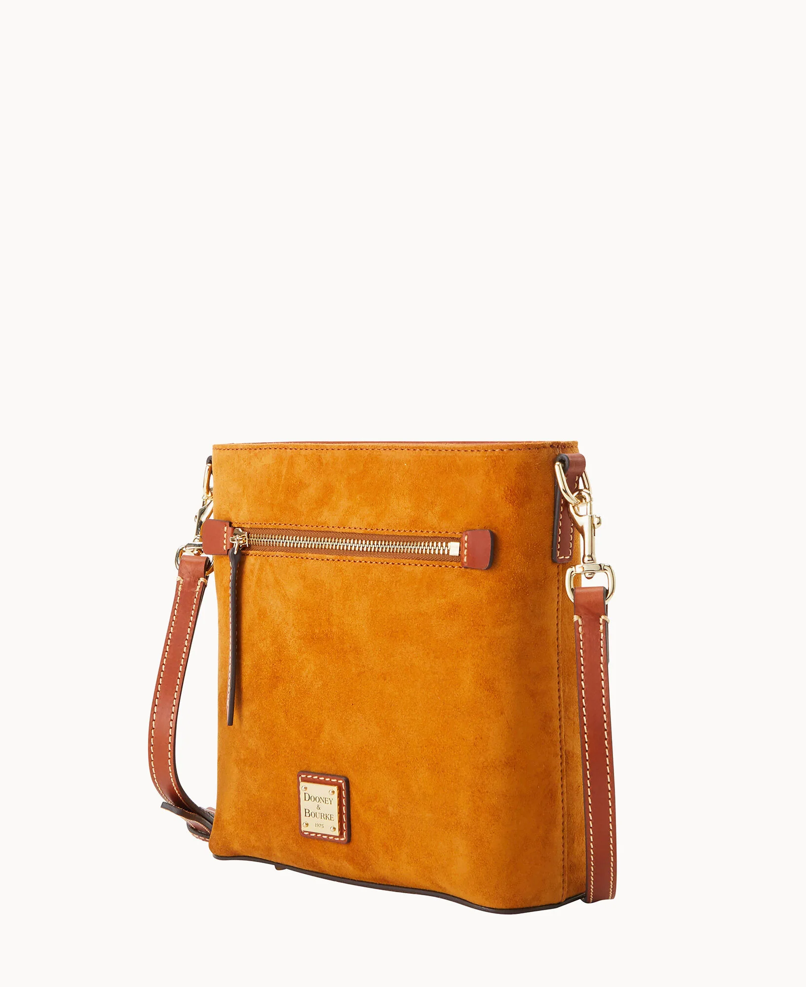 Suede Zip Crossbody - Image 5