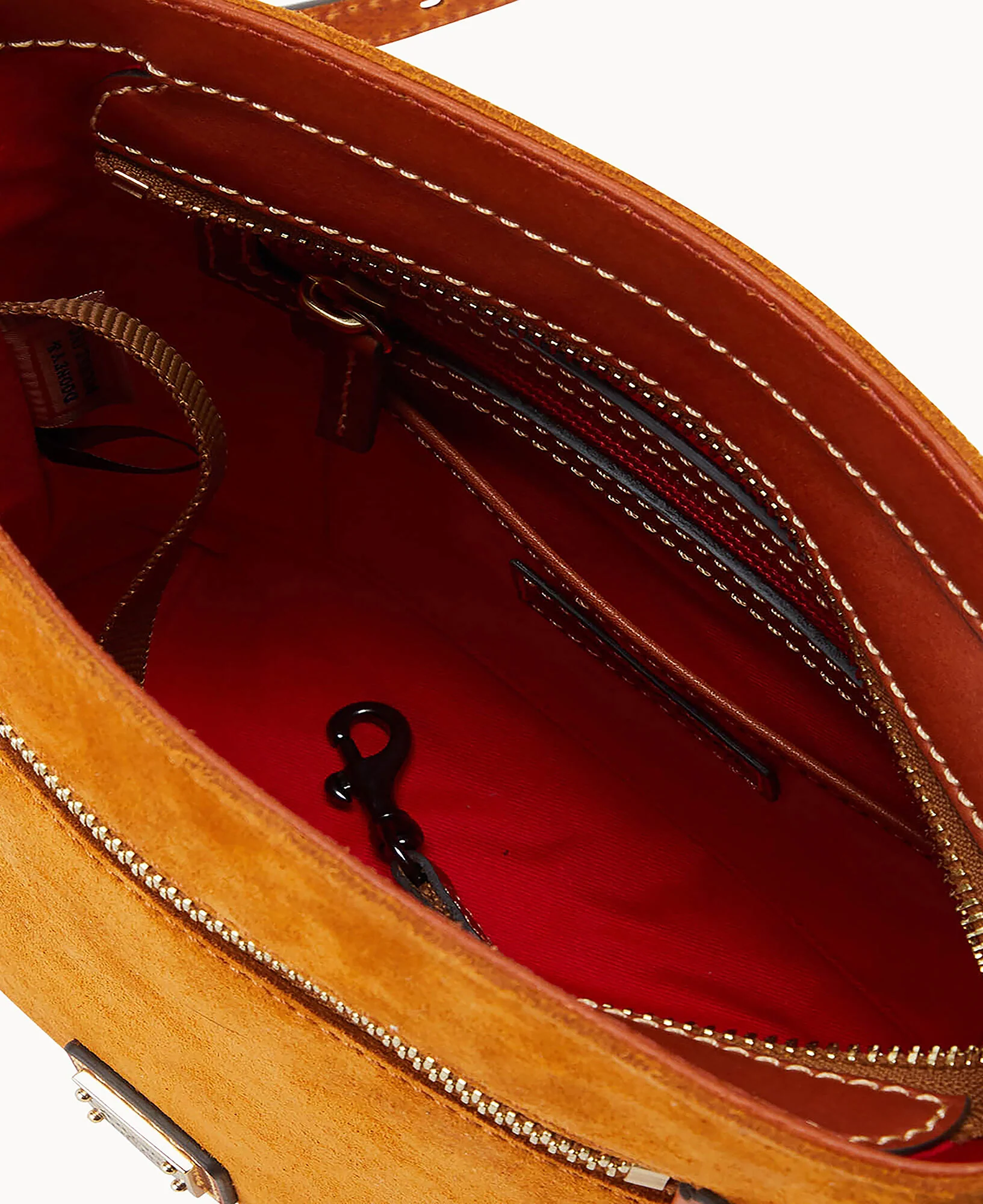 Suede Zip Crossbody - Image 6