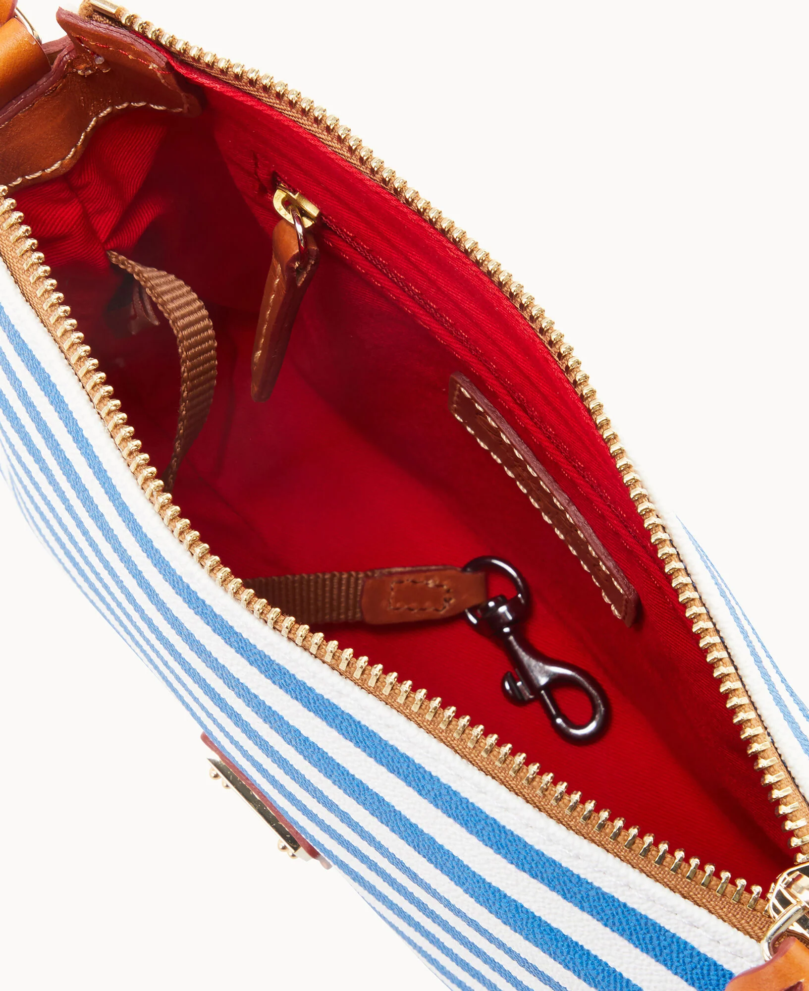 Sullivan Coated Cotton Crossbody Pouchette - Image 7