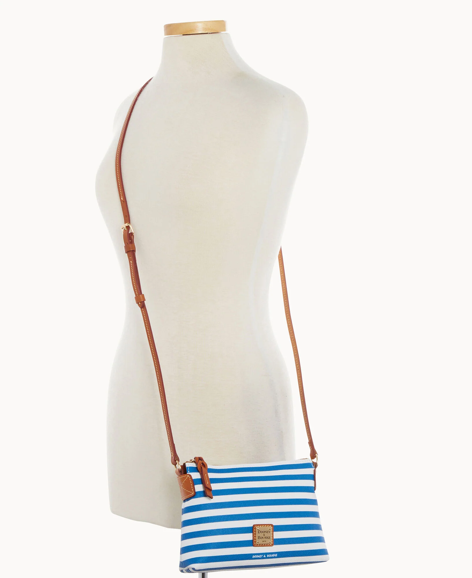 Sullivan Coated Cotton Crossbody Pouchette - Image 8