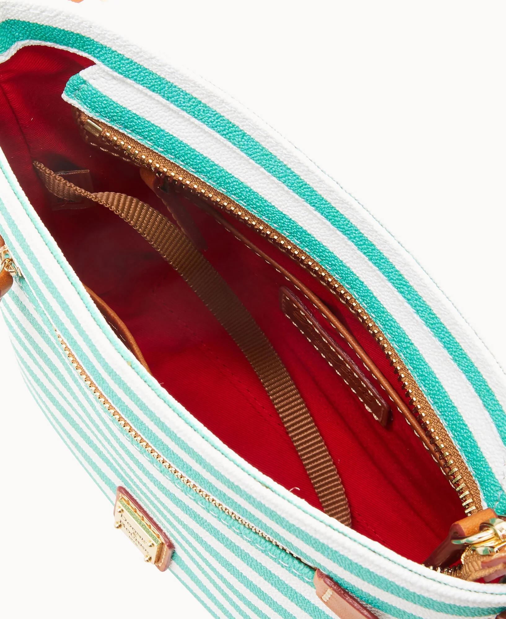 Sullivan Coated Cotton Small Zip Crossbody - Image 3