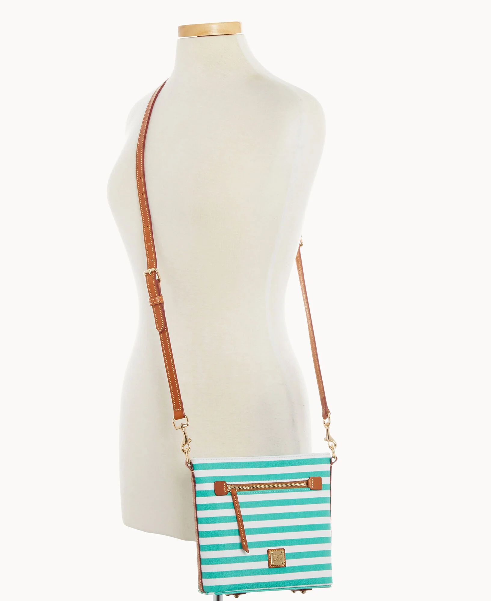 Sullivan Coated Cotton Small Zip Crossbody - Image 4