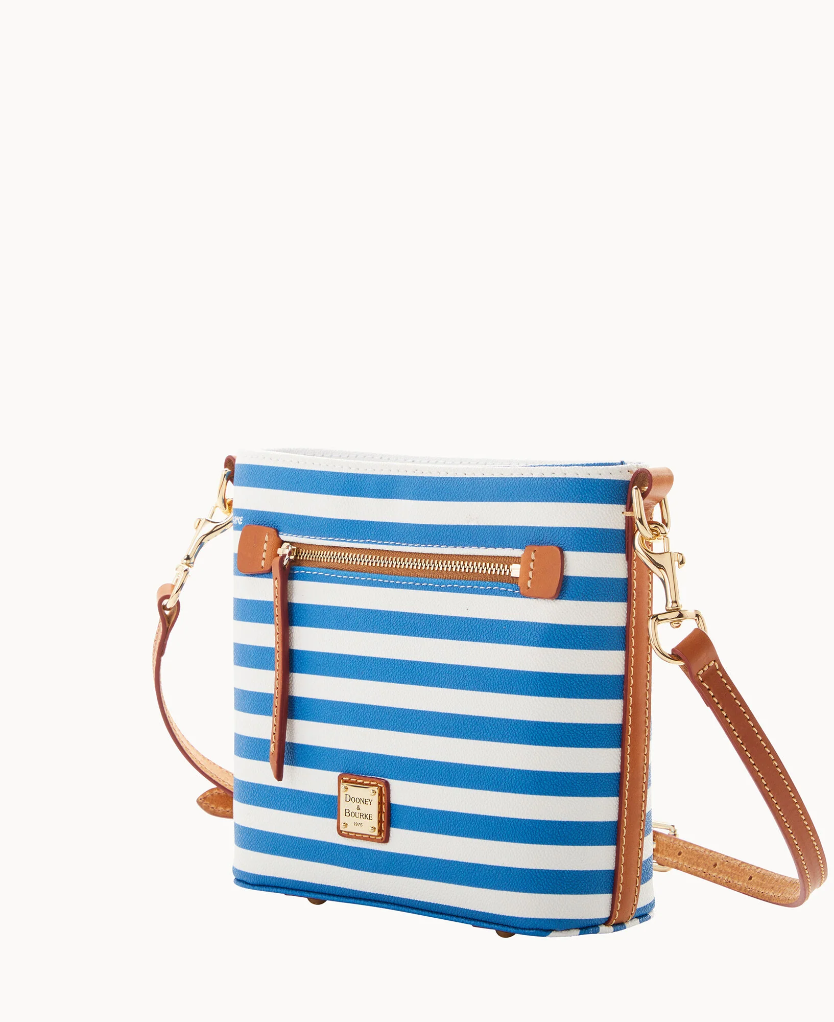 Sullivan Coated Cotton Small Zip Crossbody - Image 9