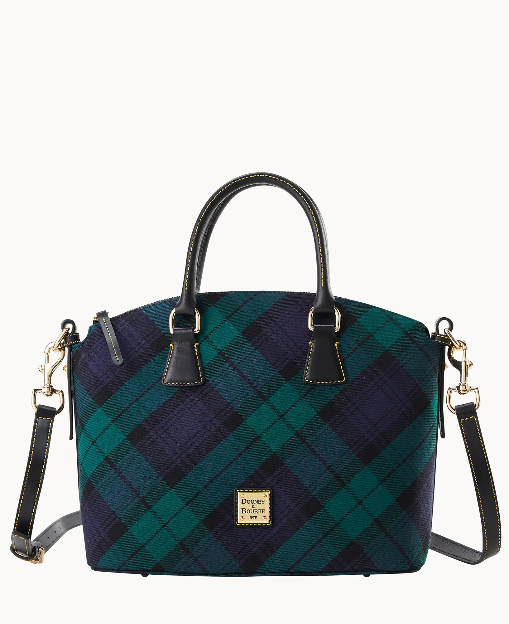 Tartan Domed Satchel - Image 5