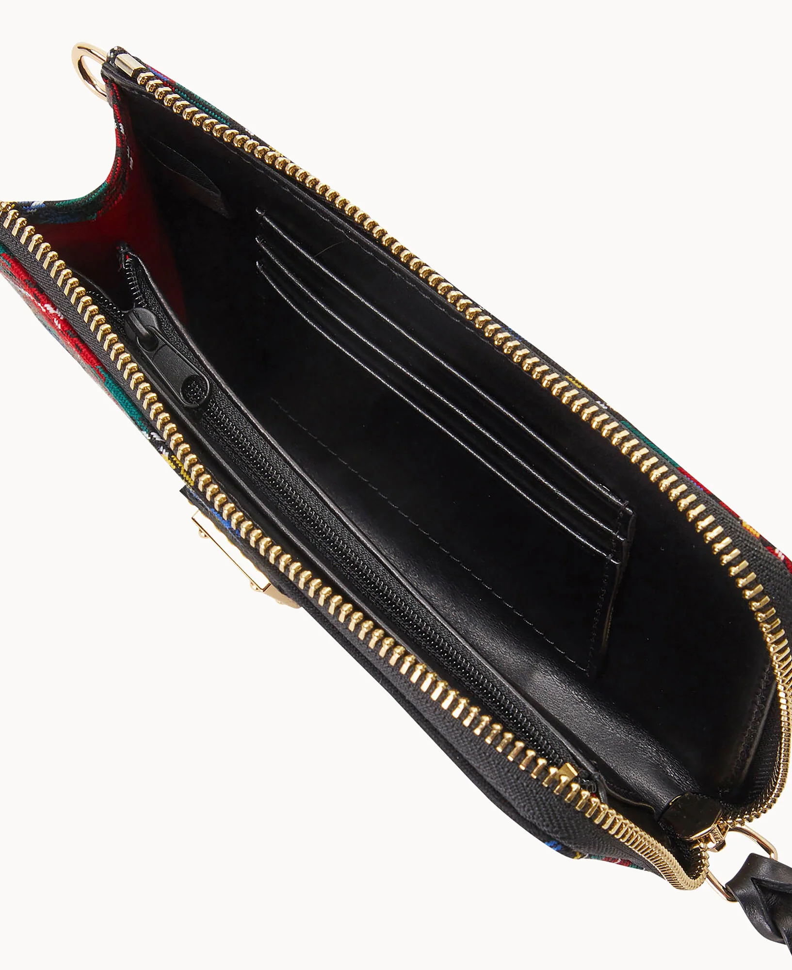Tartan Folded Zip Wristlet - Image 11