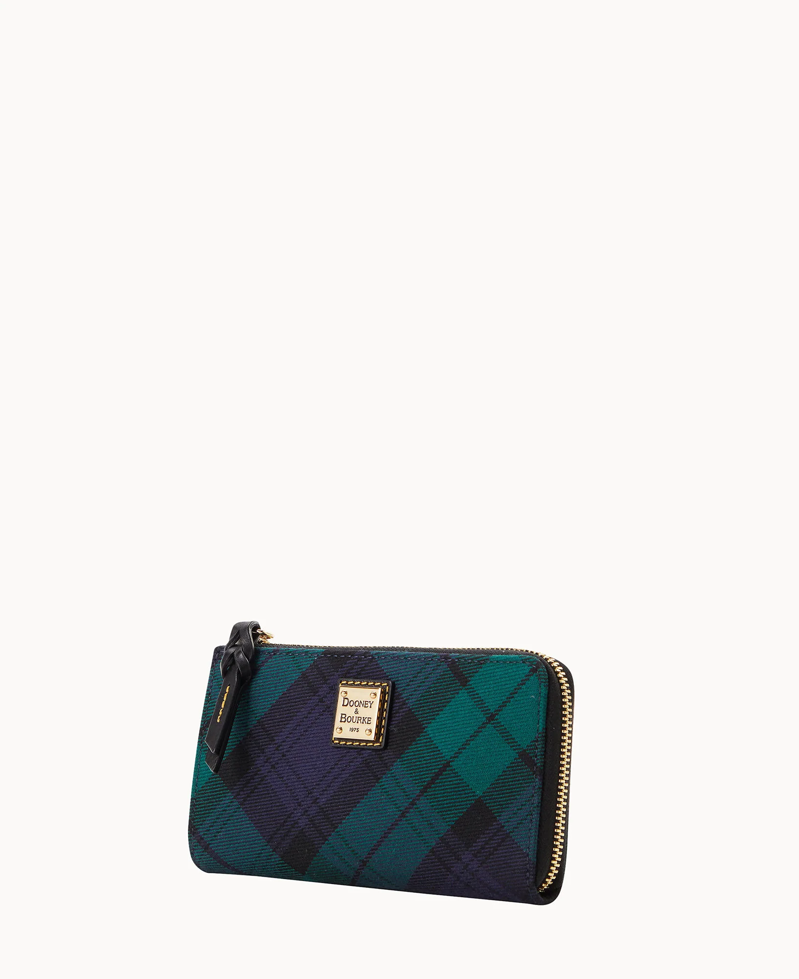 Tartan Folded Zip Wristlet - Image 5