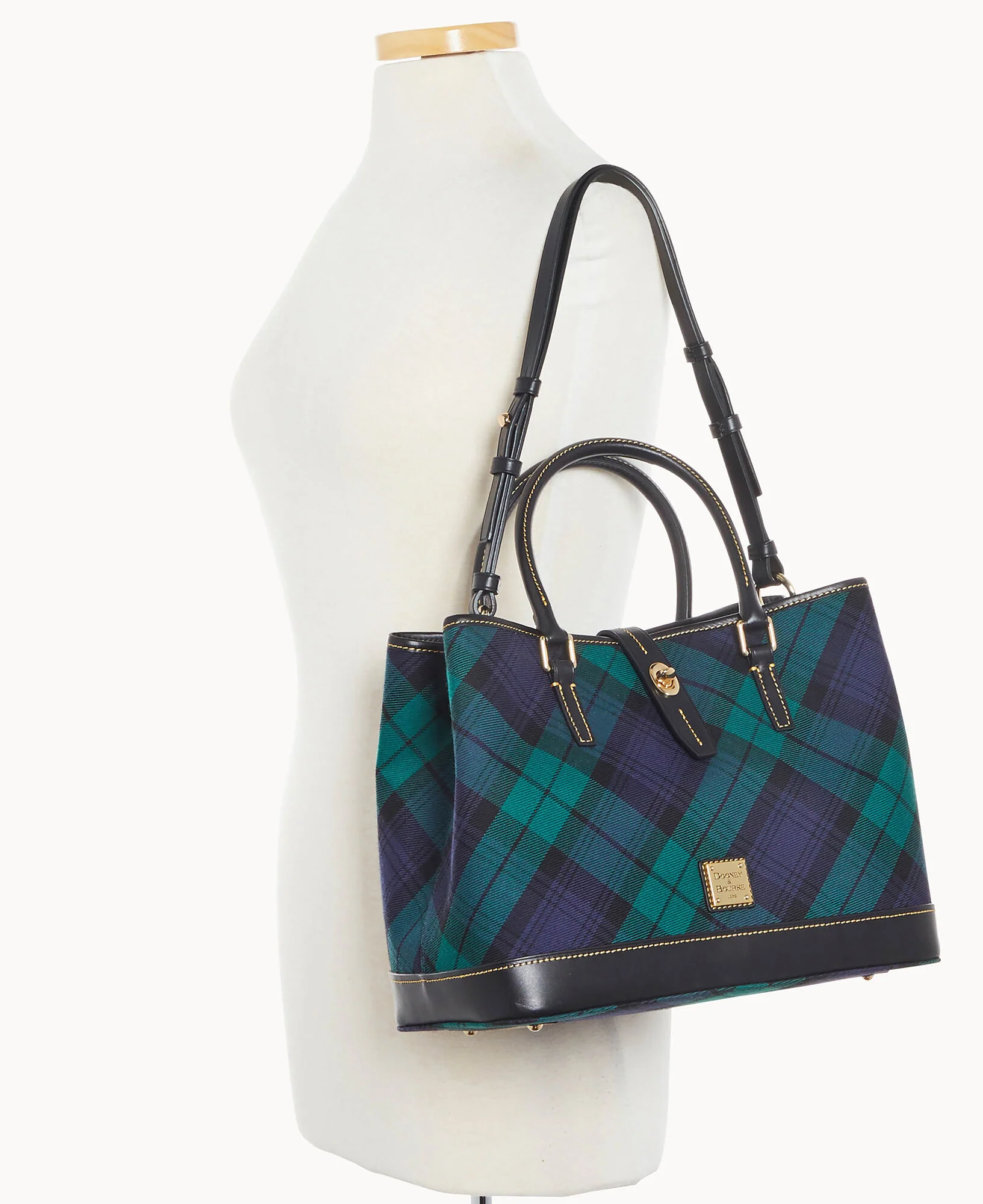 Tartan Perry Satchel - Image 8