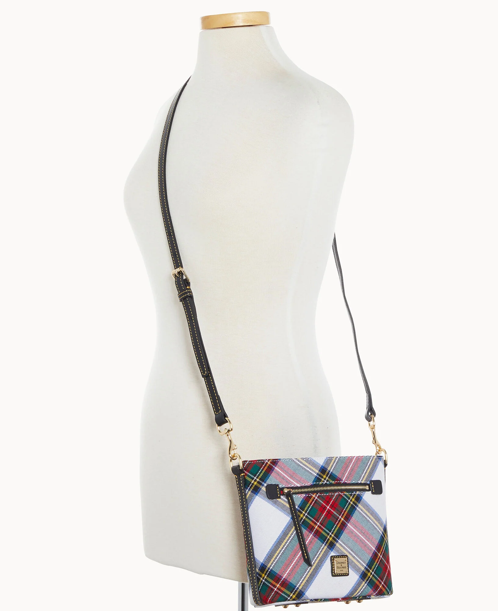 Tartan Small Zip Crossbody - Image 16