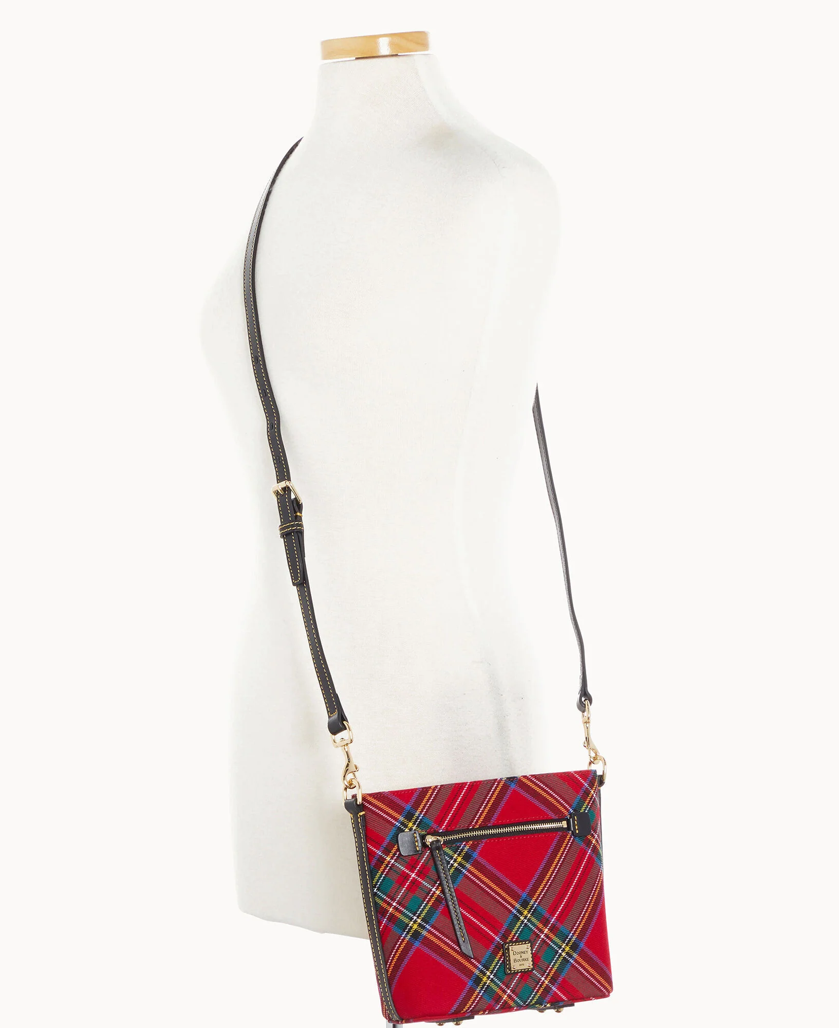 Tartan Small Zip Crossbody - Image 4