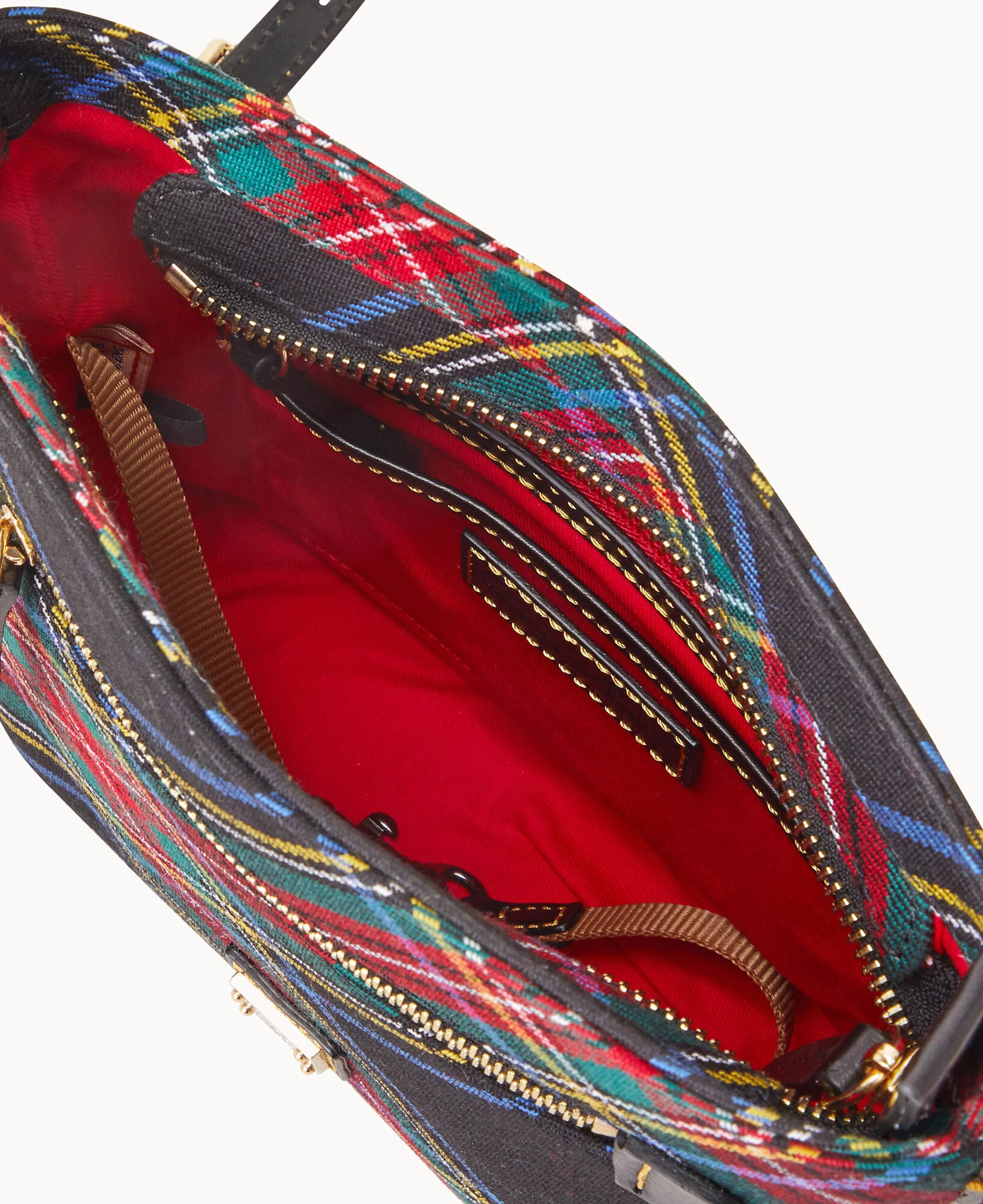 Tartan Small Zip Crossbody - Image 7