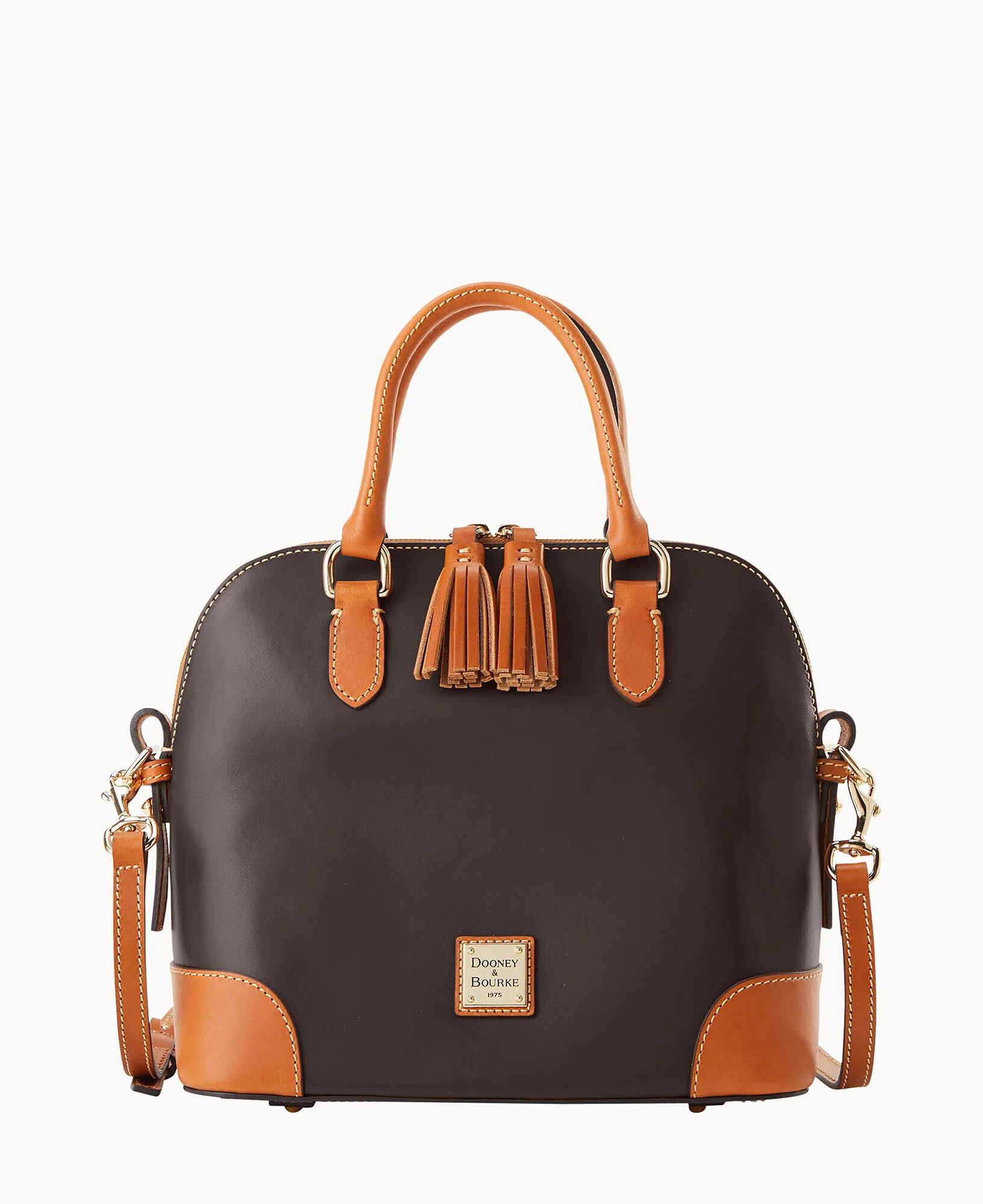 Wexford Leather Domed Satchel - Image 10