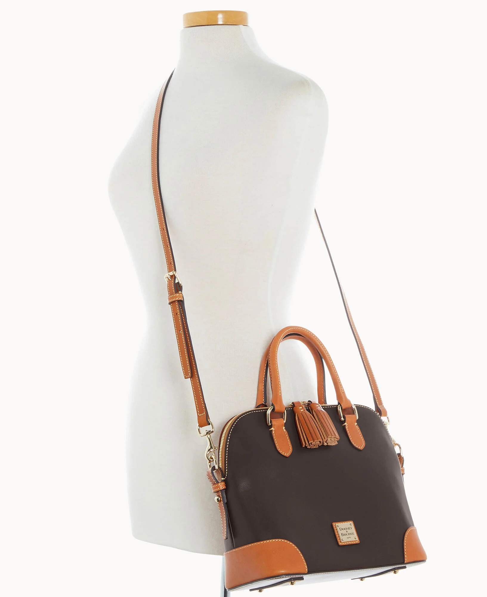 Wexford Leather Domed Satchel - Image 14