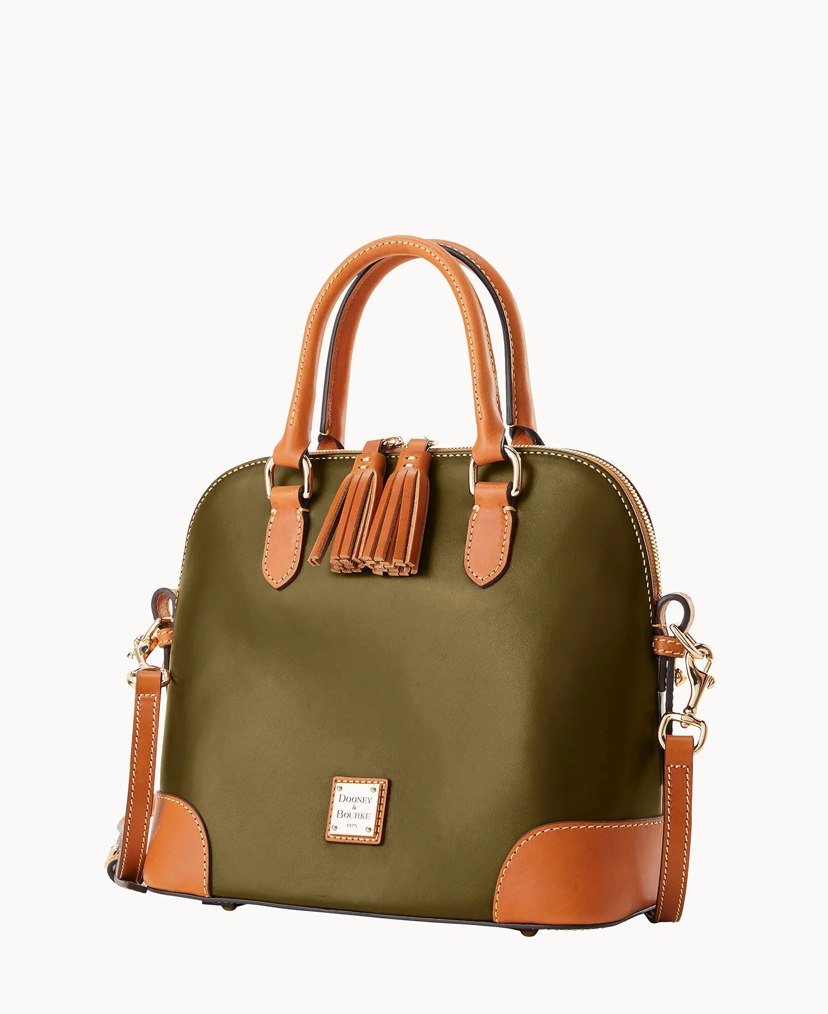 Wexford Leather Domed Satchel - Image 2