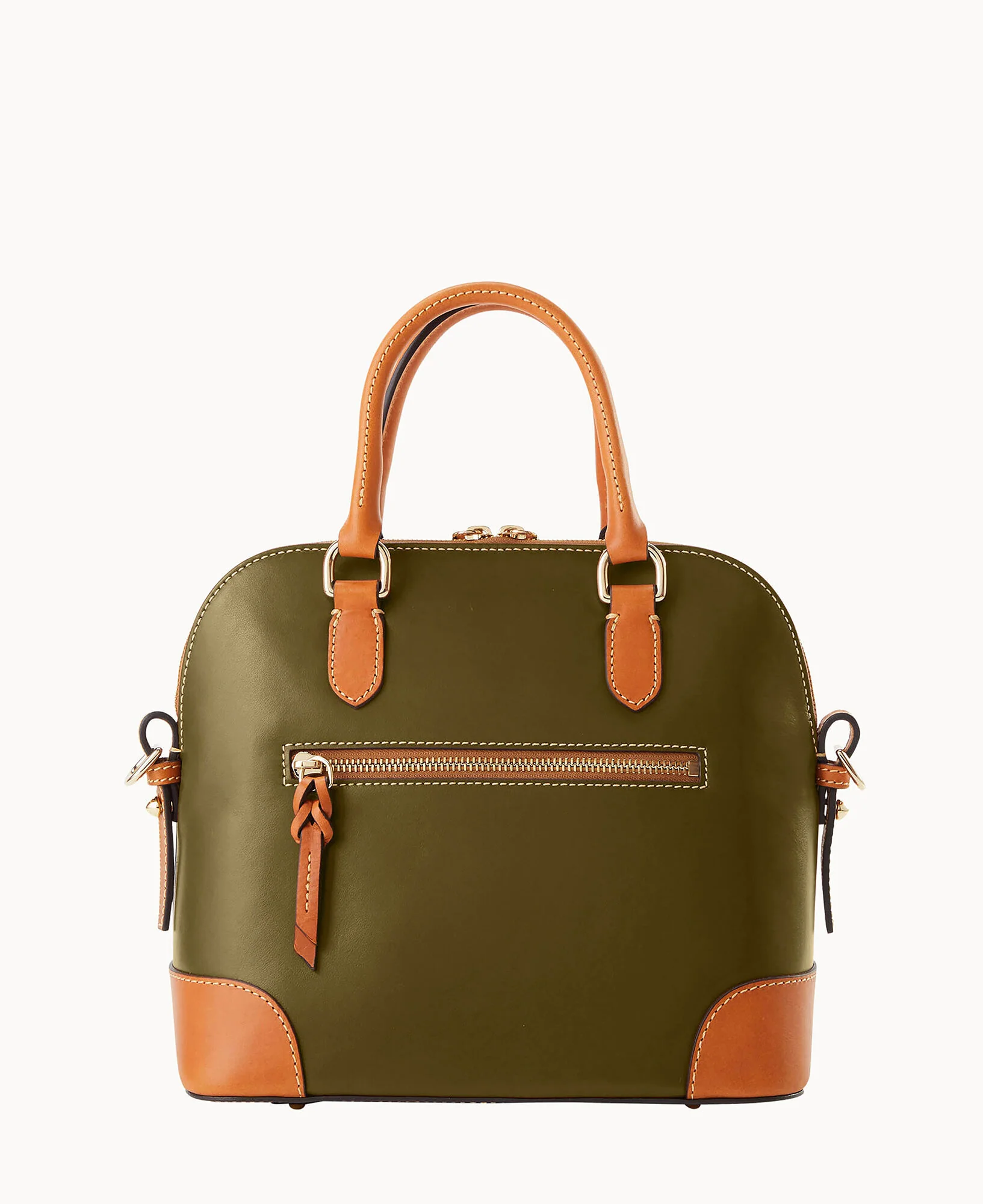 Wexford Leather Domed Satchel - Image 4