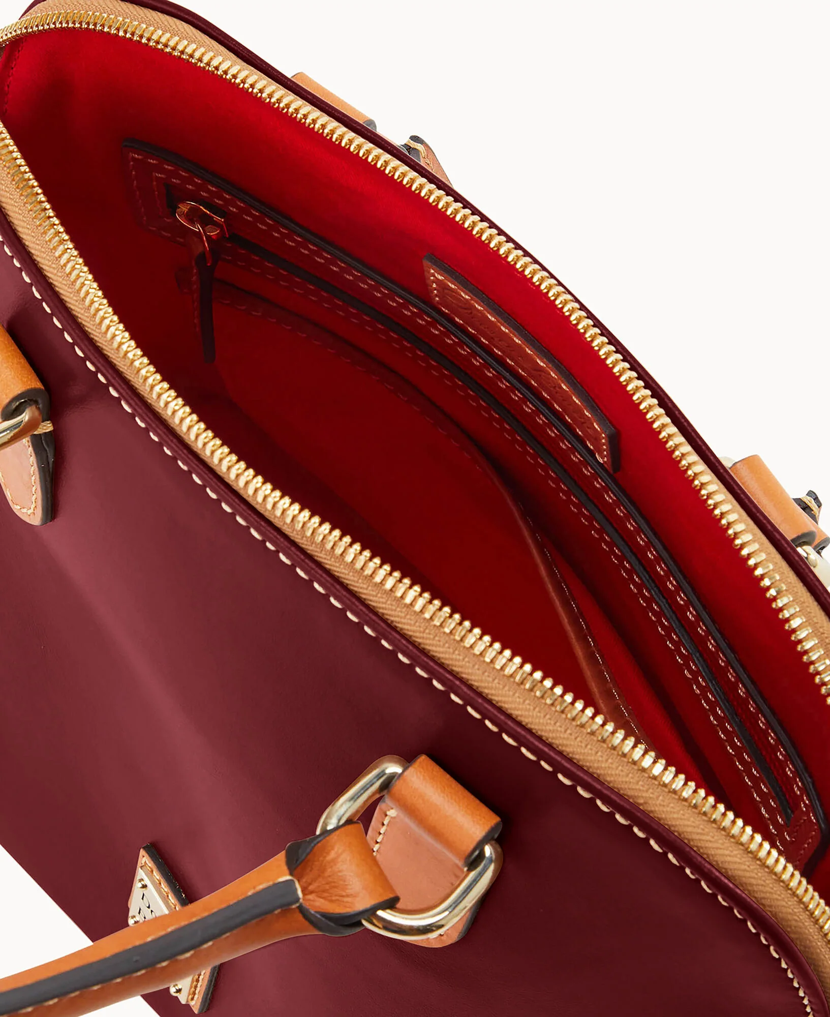 Wexford Leather Domed Satchel - Image 7