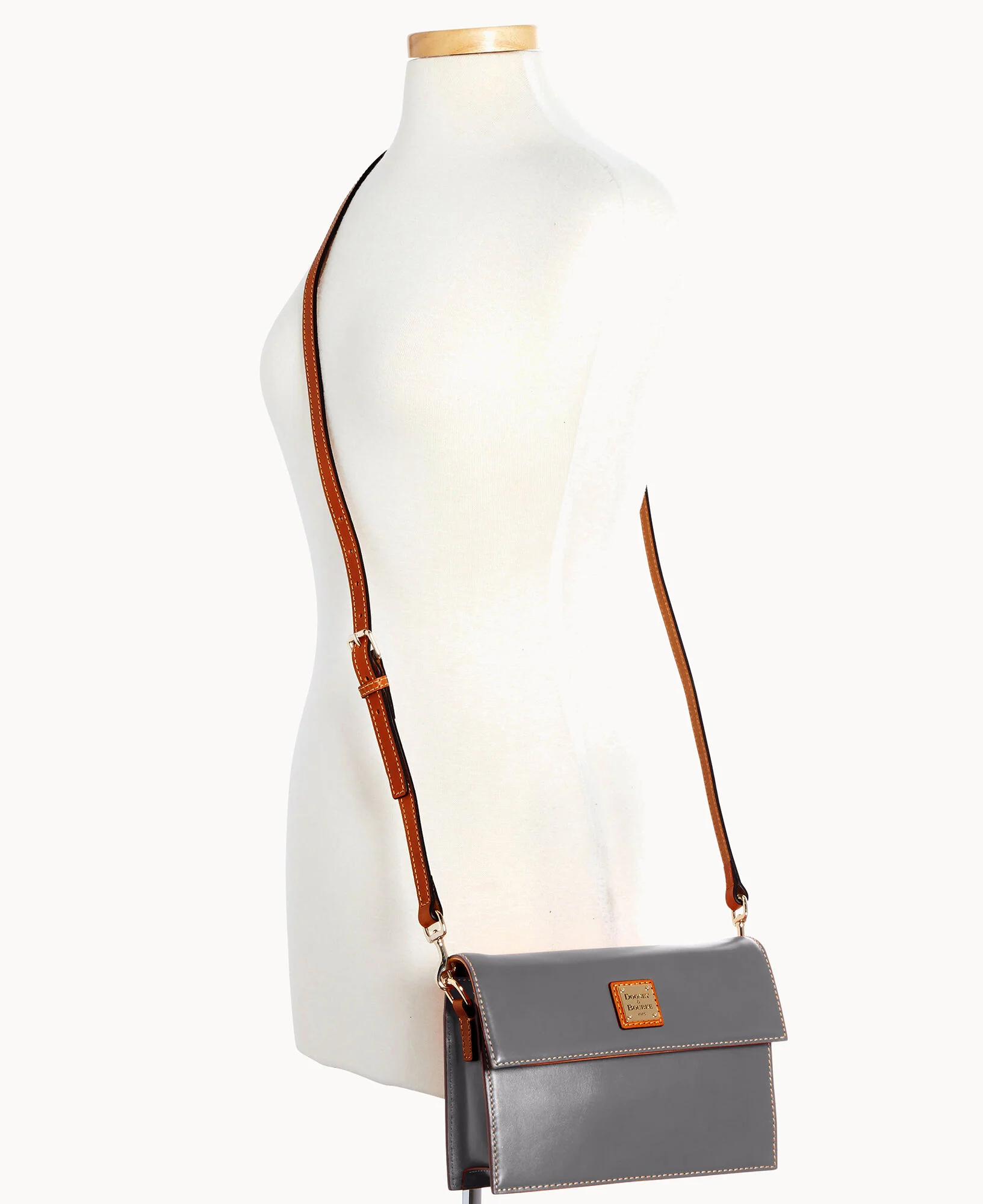 Wexford Leather East West Flap Crossbody - Image 12