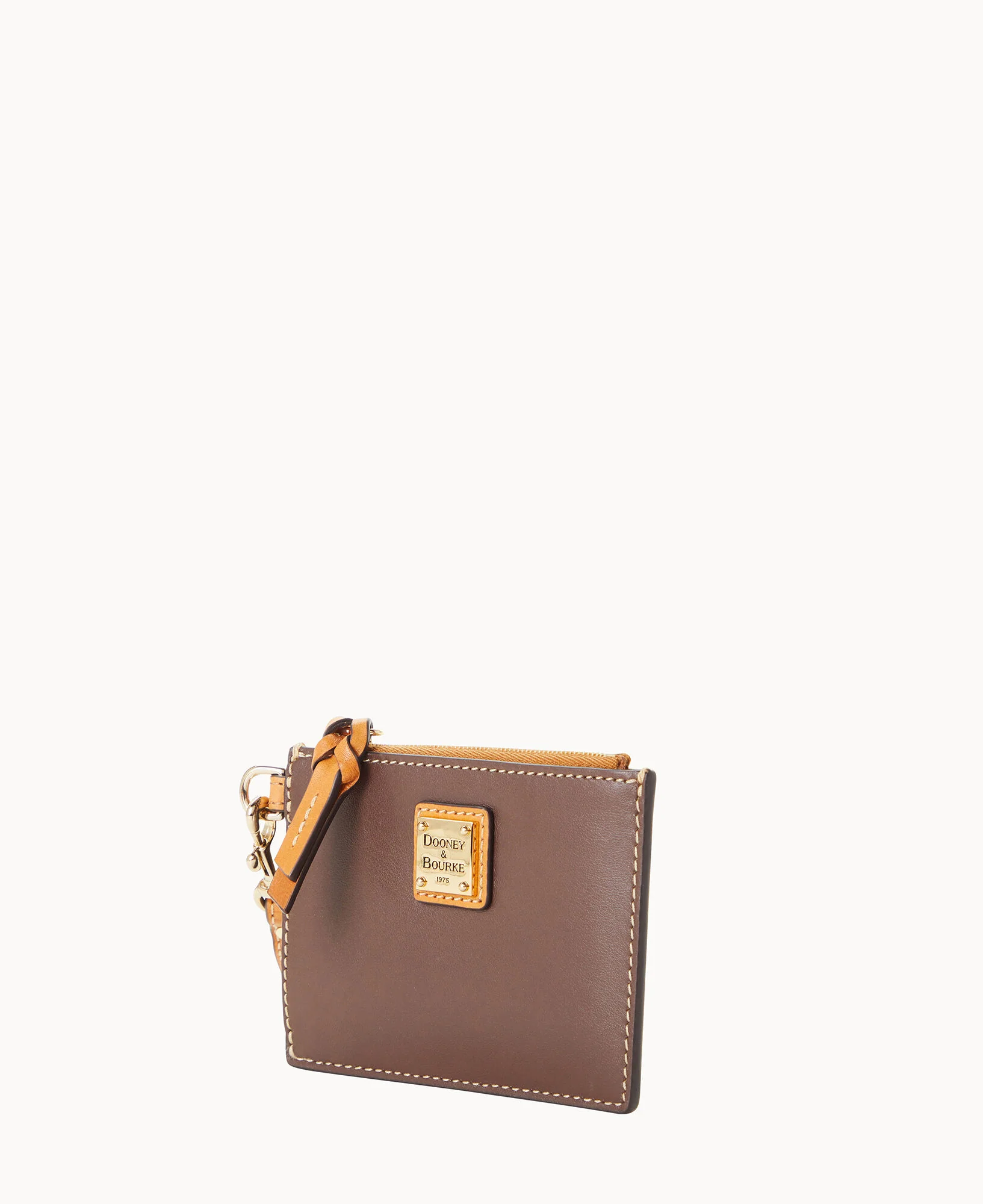 Wexford Leather Zip Top Card Case Wristlet - Image 2